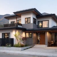 WB工法住宅の外観施工事例写真（スズコー）